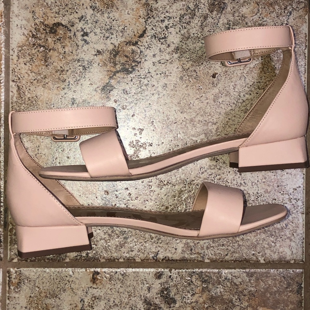 Elegant Circus by Sam Edelman Blush Nude Women's Sandals - Picture 6 of 7